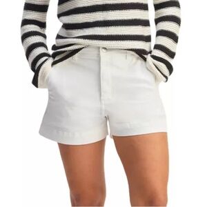 Everlane White Denim Short